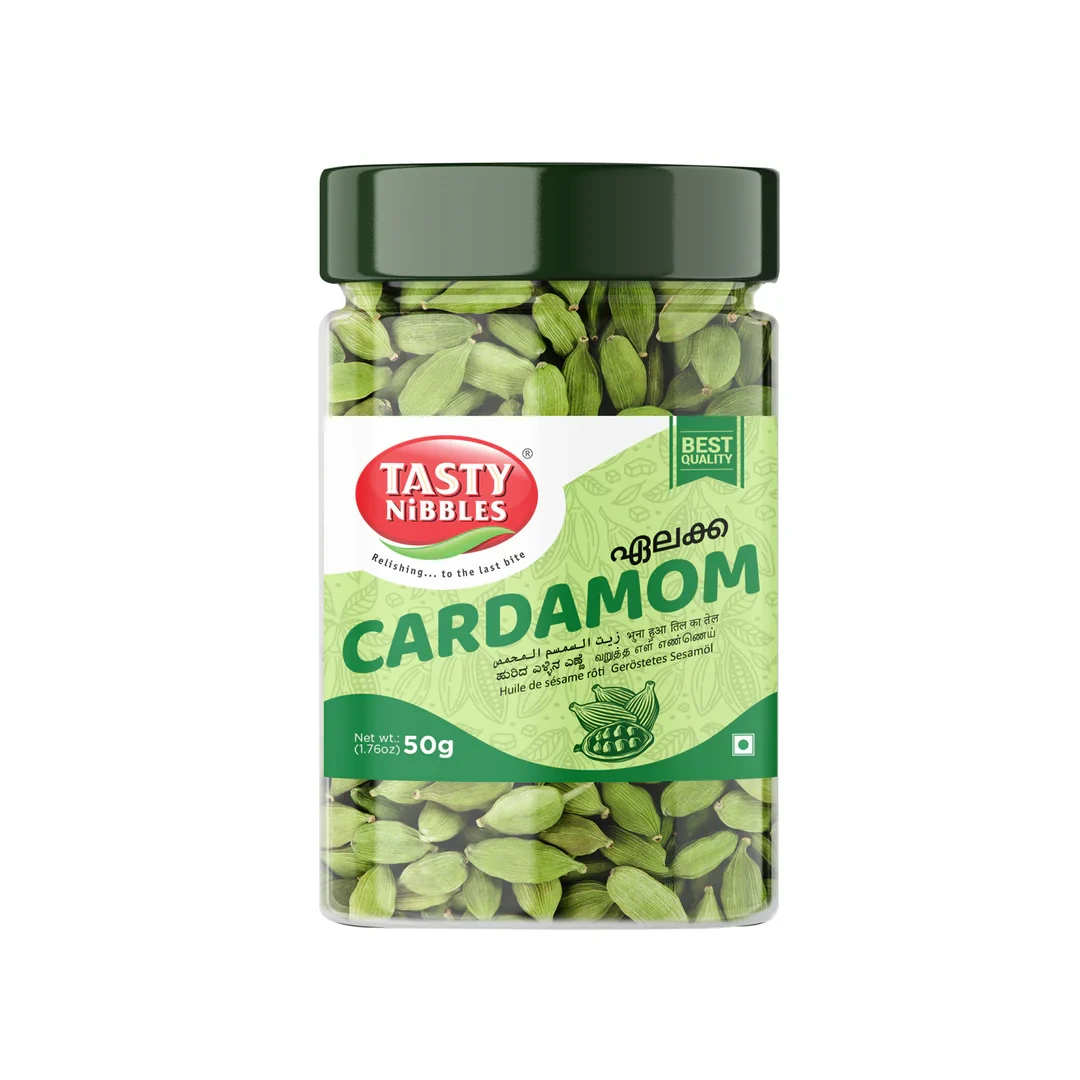 TASTEY NIBBLEYS CARDAMOM 50GM