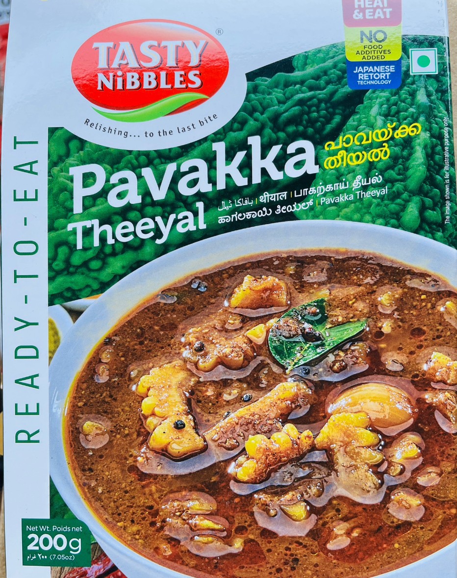 TASTY NIBBLES  PAVAKKA THEEYAL POUCH 200 GM