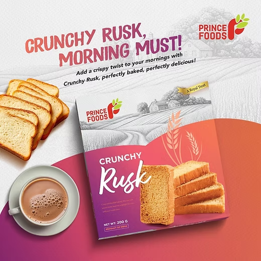CRUCHY RUSK 200GM