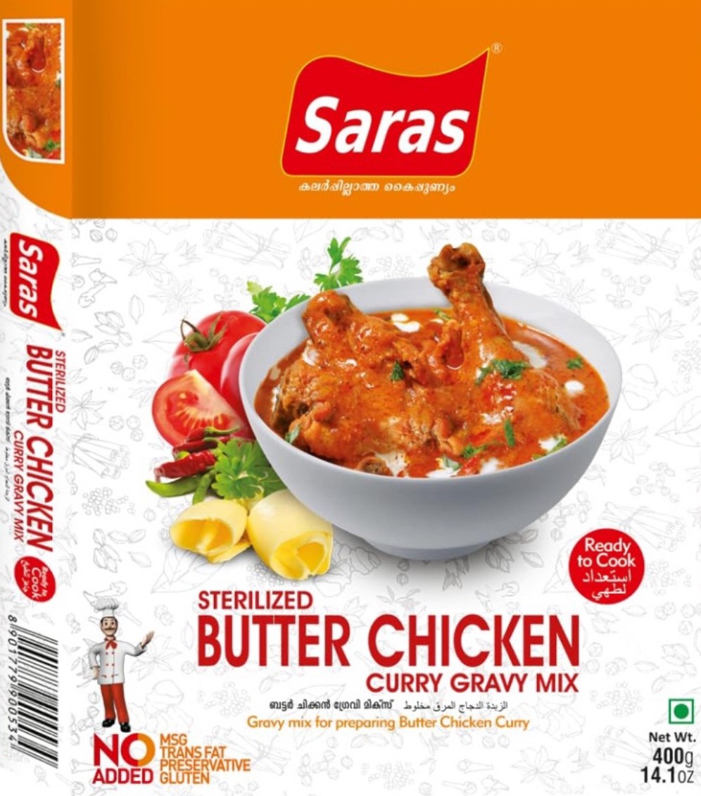 SARAS BUTTER CHICKEN GRAVY 400 GM