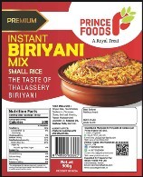 PRINCE INSTANT BIRIYANI MIX SMALL GRAIN 900gm