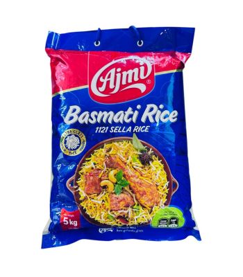 AJMI BASMATI RICE 1121 SELLA 5KG