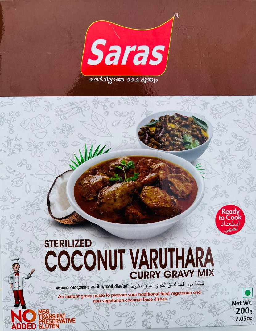 SARAS COCONUT VARUTHARA GRAVY 200 GM